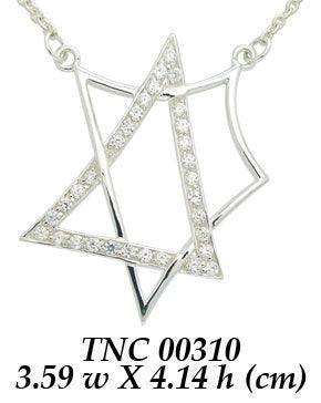 Modern Geometric Art Necklace TNC310