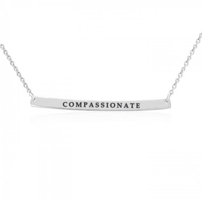 Large Curve Bar Necklace TNC431P