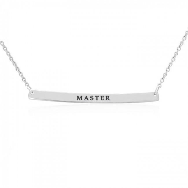 Large Curve Bar Necklace TNC431P
