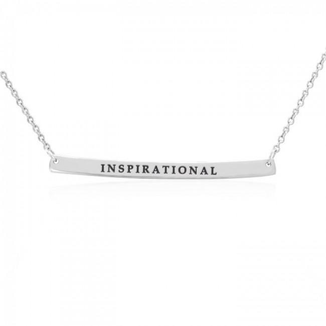 Large Curve Bar Necklace TNC431P