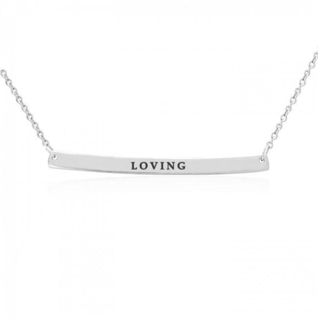 Large Curve Bar Necklace TNC431P