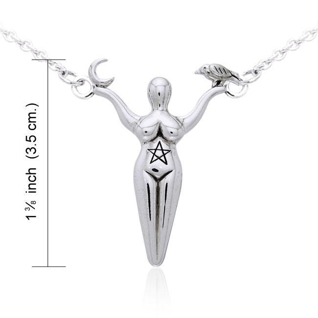 Wiccan Goddess The Star Sterling Silver Necklace TNC262