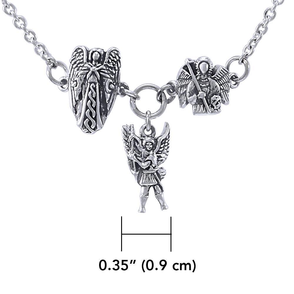 Uriel Michael Gabriel Archangel Silver Necklace TNC384