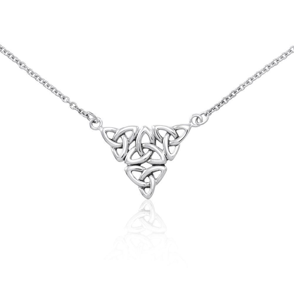 Celtic Trinity Knots Necklace TNC410
