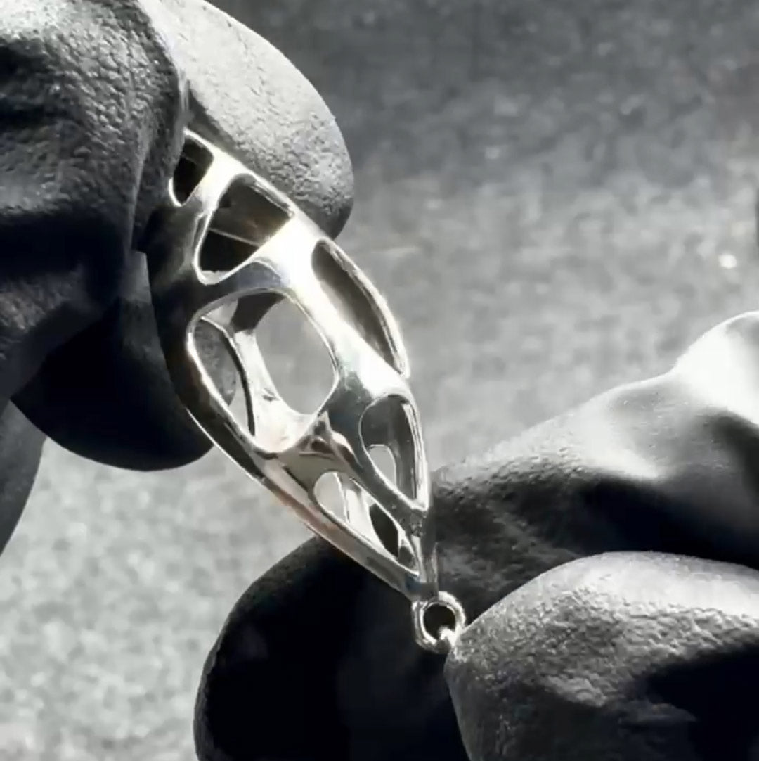 Bold Filigree Sterling Silver Necklace TNC424P