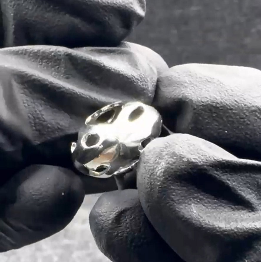 Bold Filigree Heart Sterling Silver Necklace TNC425P