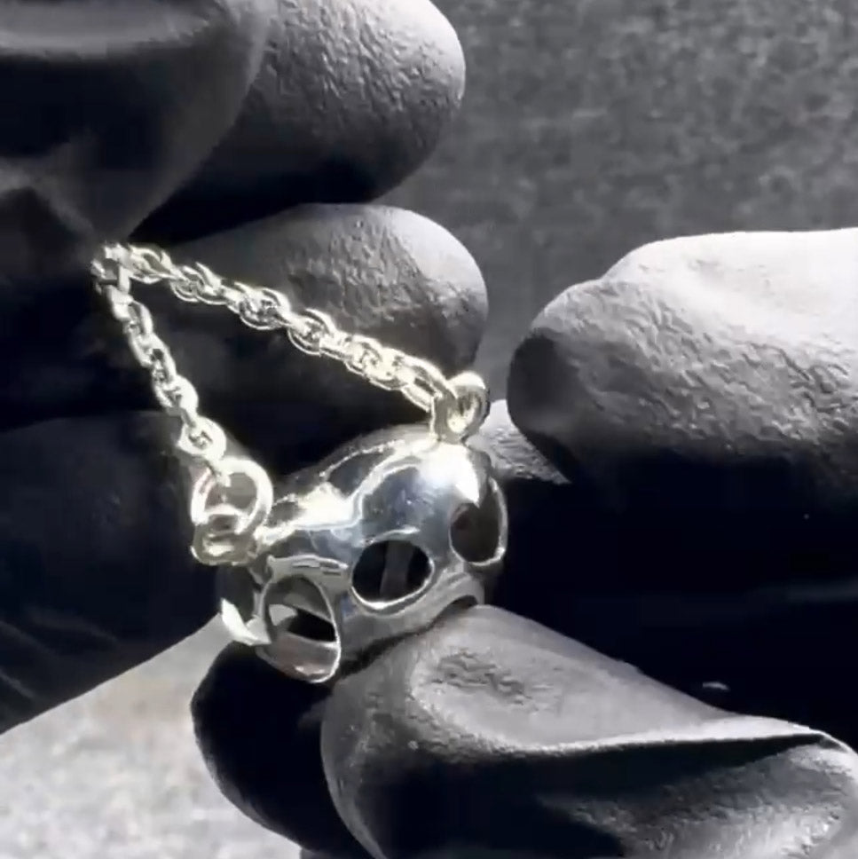 Bold Filigree Heart Sterling Silver Necklace TNC425P