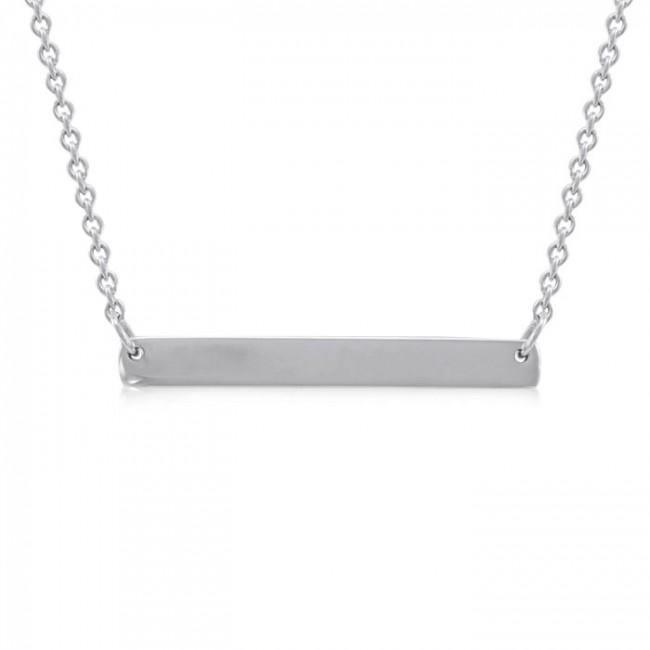 Small Straight Bar Necklace TNC430PC Custom