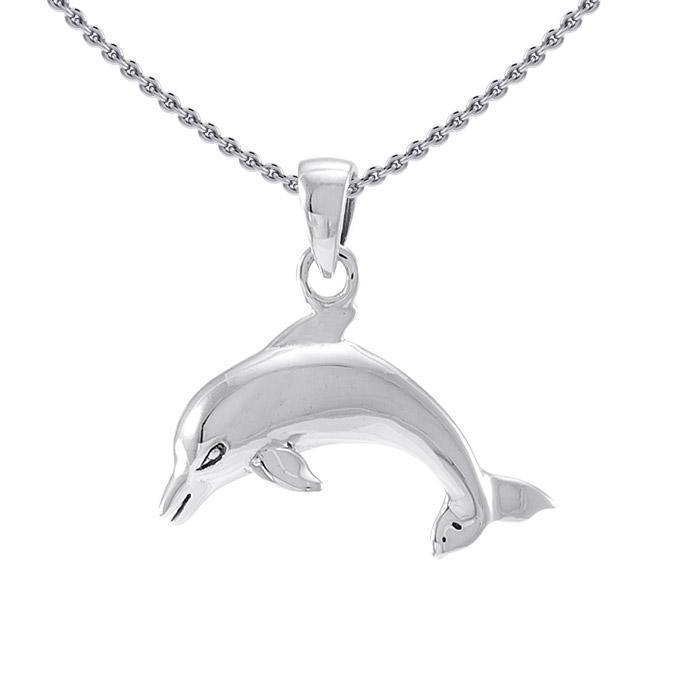Dolphin Silver Pendant TP1016