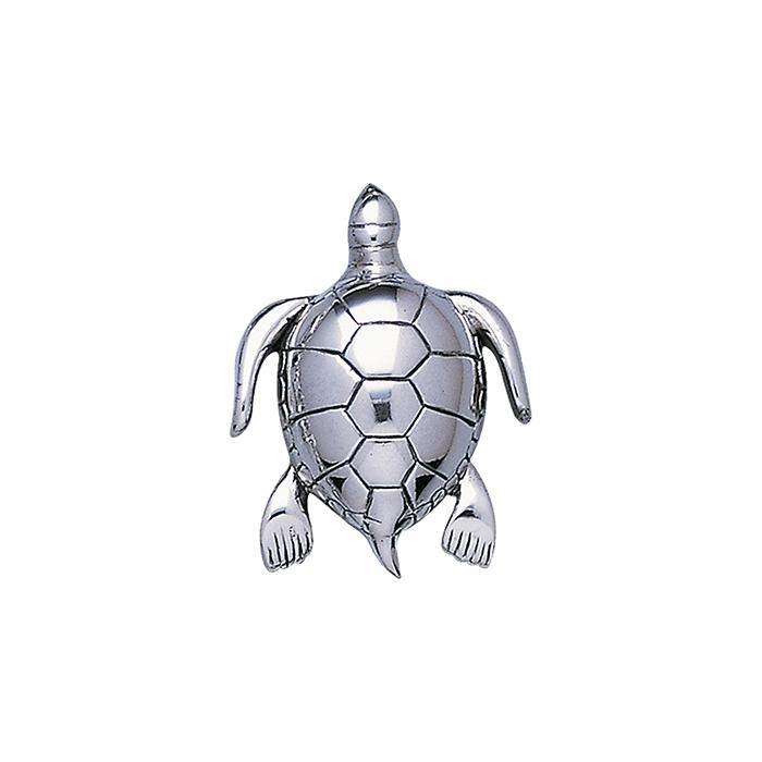 Turtle Sterling Silver Pendant TP1029