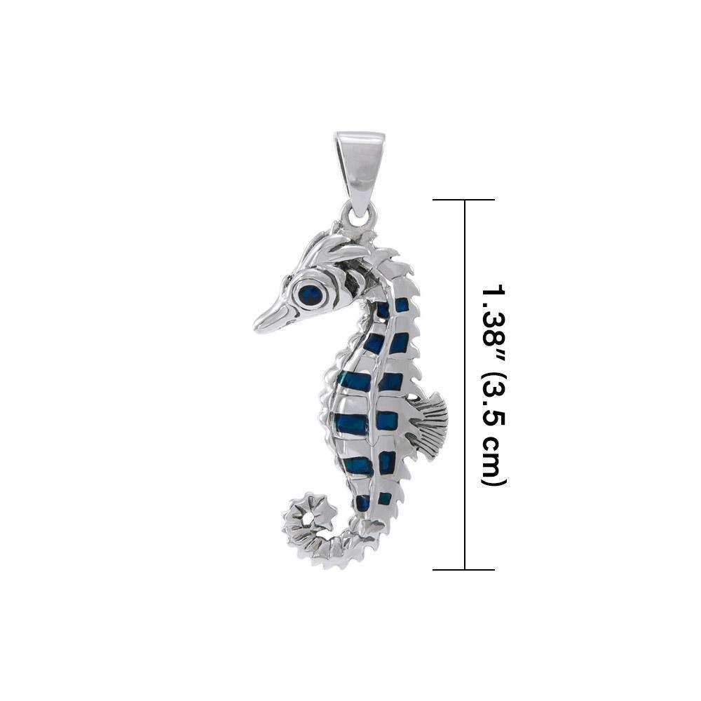 You Are as Uniquely Beautiful as a Seahorse Pendant TP1097