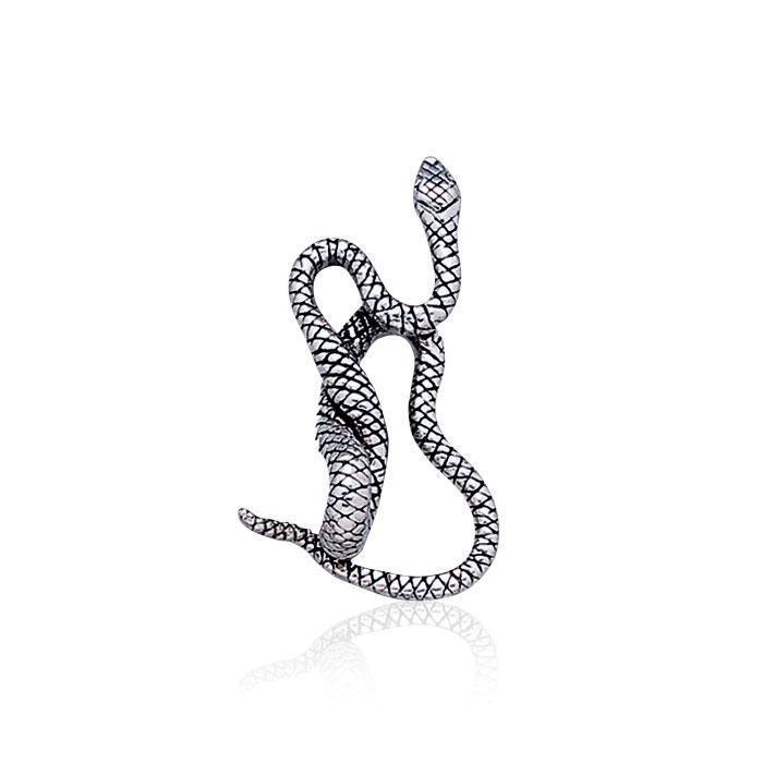 A wonderful shed and transformation ~ Sterling Silver Jewelry Snake Pendant TP1268