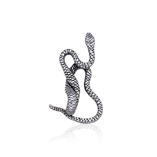 A wonderful shed and transformation ~ Sterling Silver Jewelry Snake Pendant TP1268