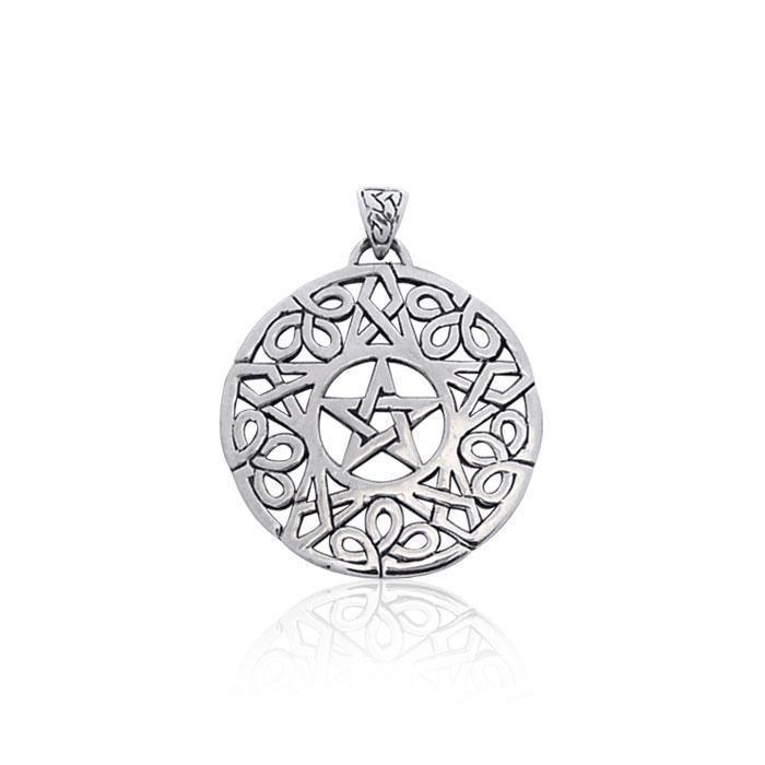 Knotwork Pentacle Pendant TP1306