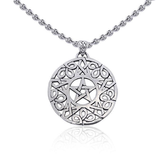 Knotwork Pentacle Pendant TP1306