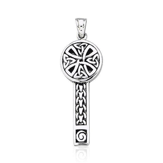 Celtic Knotwork Silver Pendant TP1369