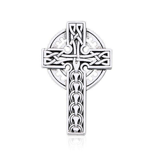 Celtic Cross Silver Pendant TP1373