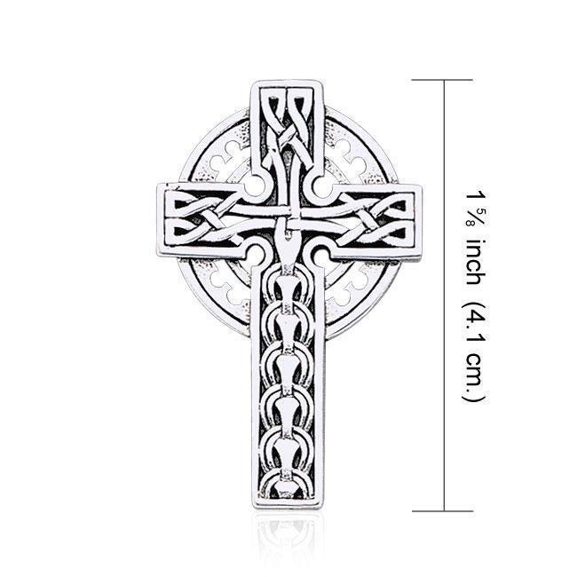 Celtic Cross Silver Pendant TP1373
