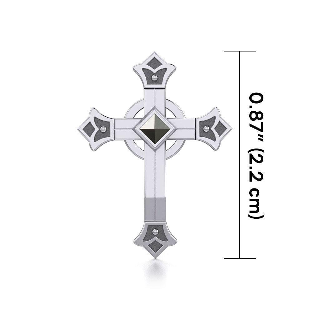 Medieval Cross Silver Pendant TP1397