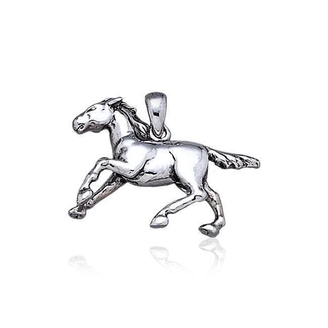Silver Horse Pendant TP1420