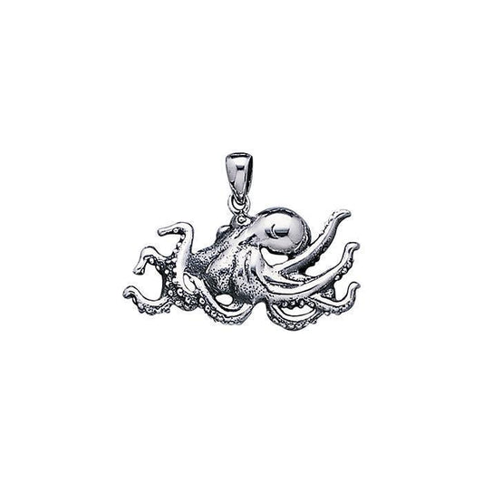 Octopuses Sterling Silver Pendant TP1547