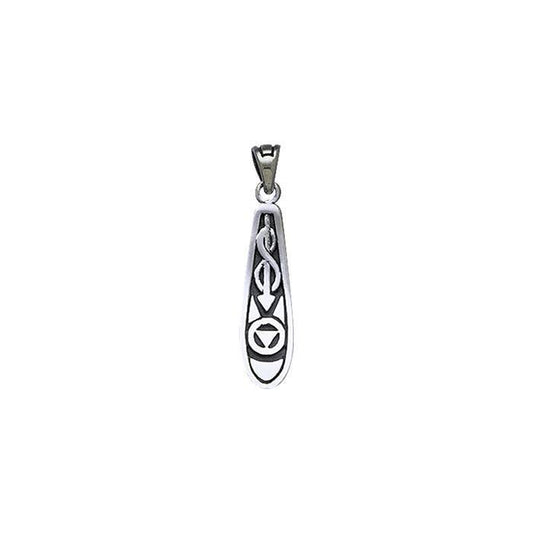 Marsek Surf Sterling Silver Pendant TP1550