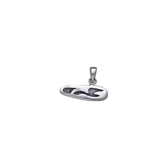 Toulosue Surf Sterling Silver Pendant TP1551