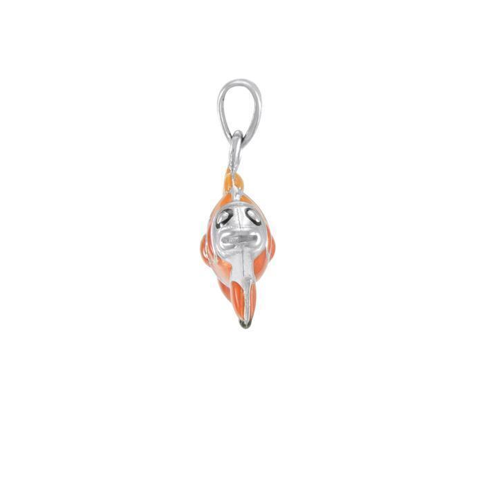 Clown Fish Sterling Silver Pendant TP2425