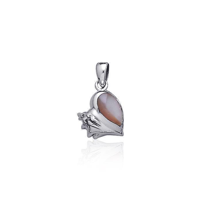 Conch Shell Silver Pendant TP2451