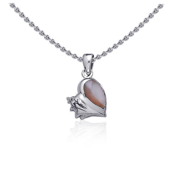 Conch Shell Silver Pendant TP2451