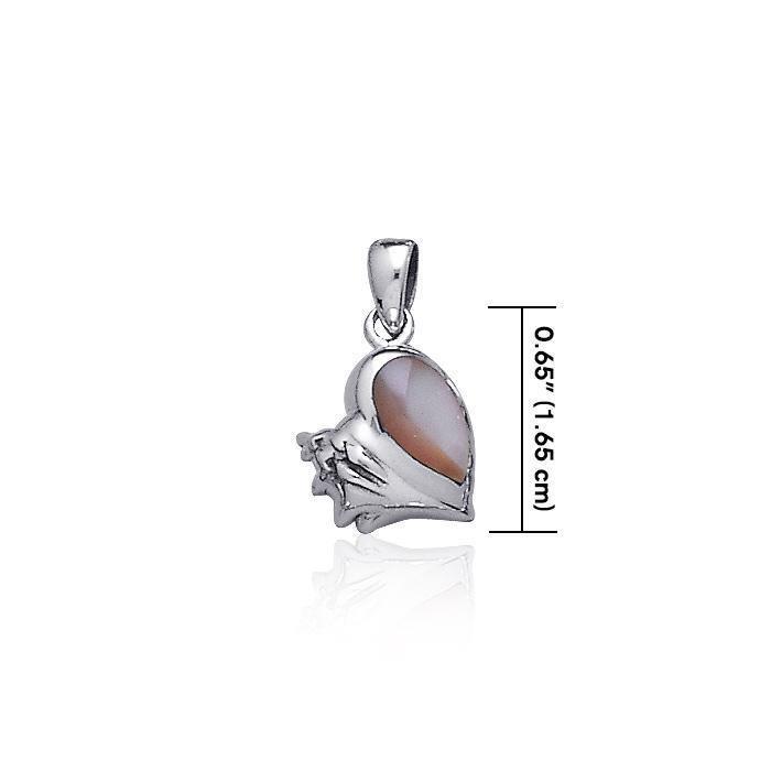 Conch Shell Silver Pendant TP2451