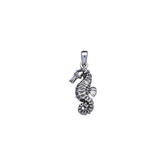 Seahorse Sterling Silver Pendant TP2454 - Jewelry