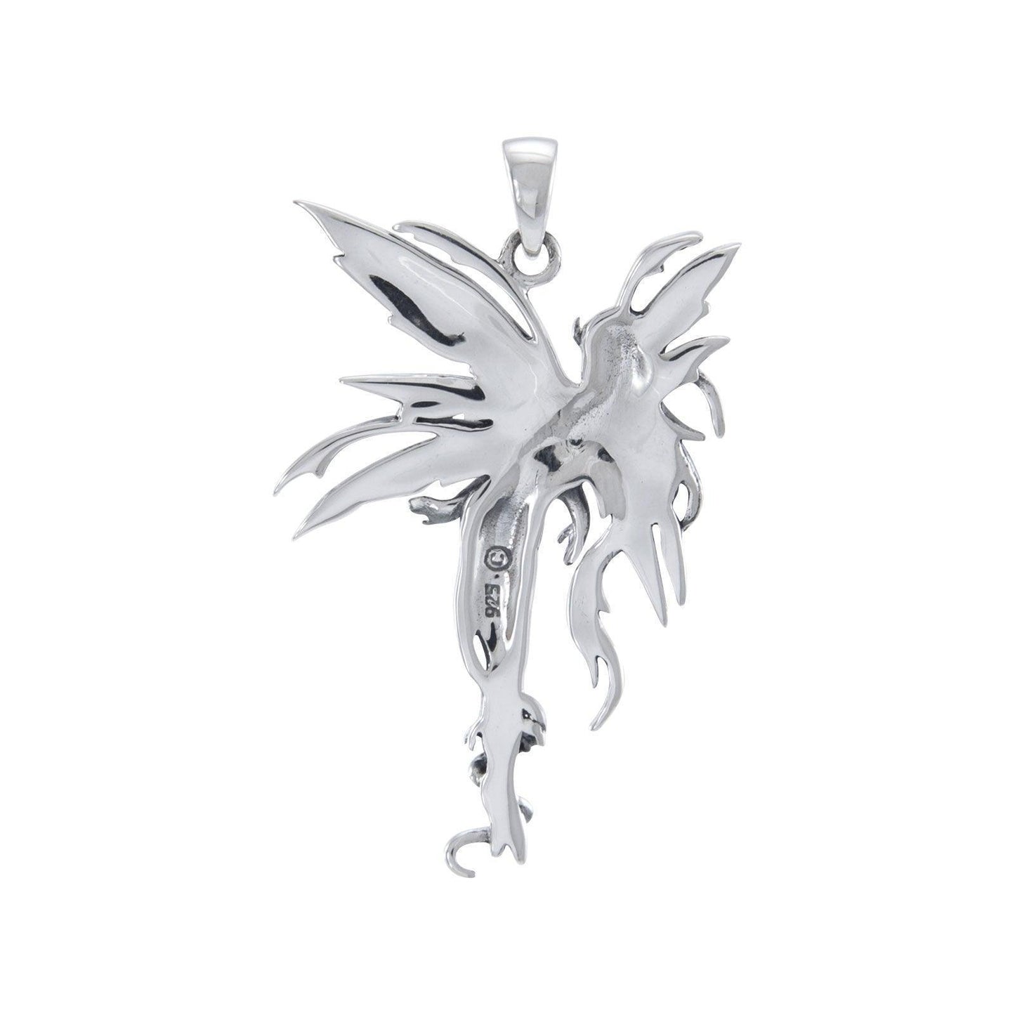 Firefly Fairy Silver Pendant By Amy Brown TP2825