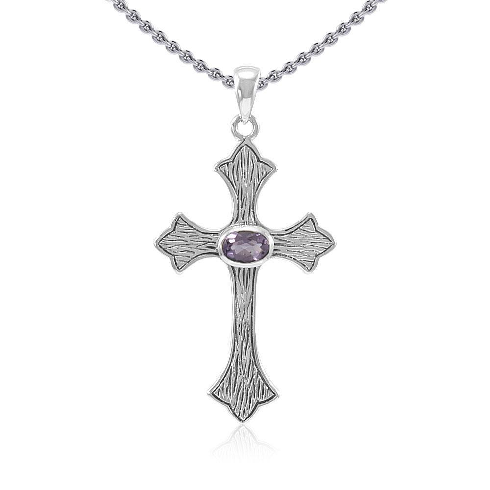 Medieval Cross Sterling Silver Pendant TP2834