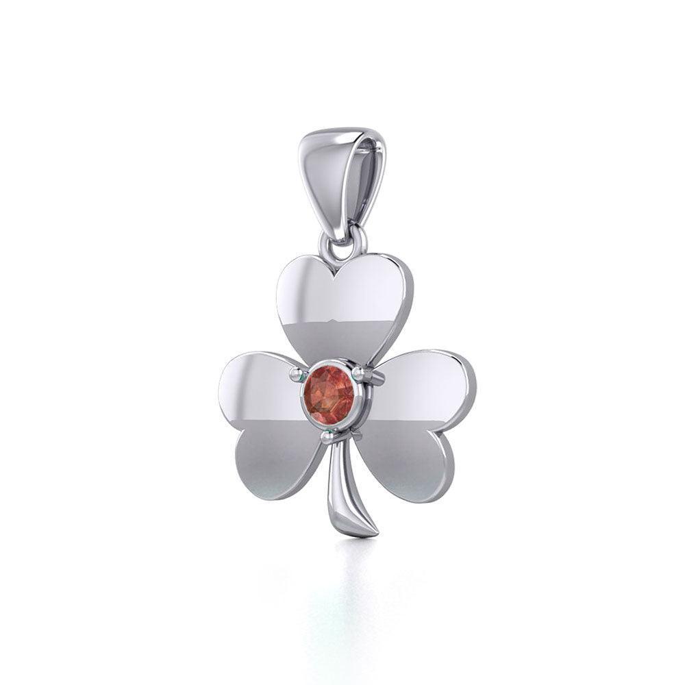 Celtic Shamrock Silver Pendant TP3104