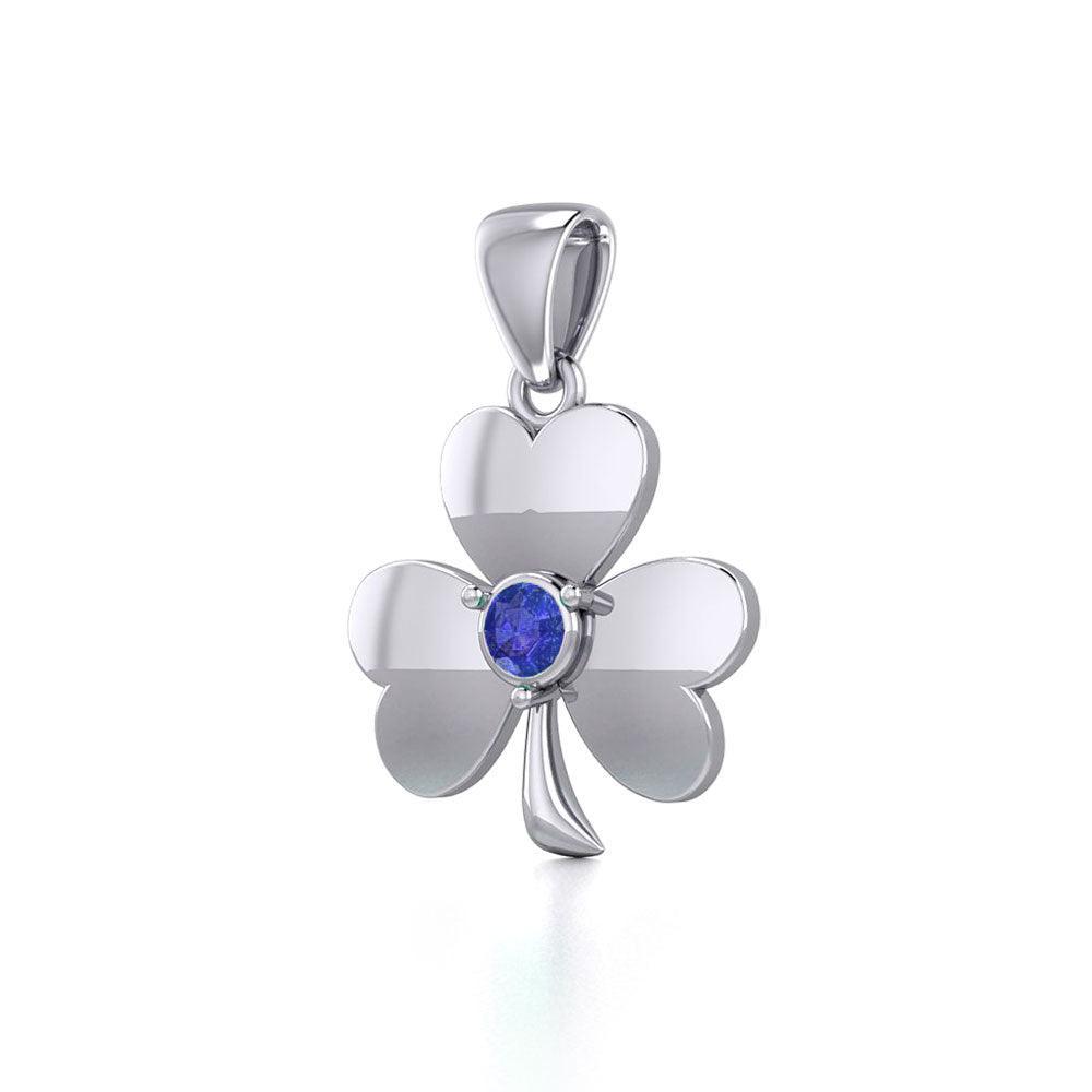 Celtic Shamrock Silver Pendant TP3104