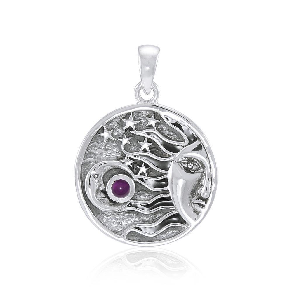 Sun Moon Stars Pendant TP3146