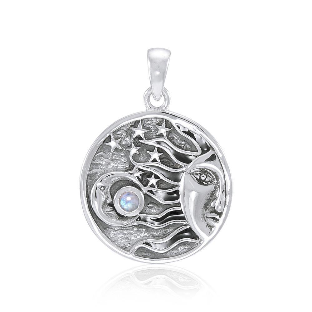 Sun Moon Stars Pendant TP3146