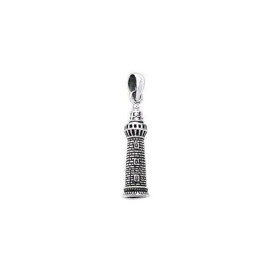 Indian Ocean Lighthouse Sterling Silver Pendant TP3163