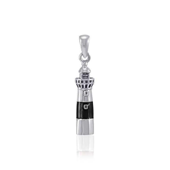 Atlantic City Lighthouse Silver Pendant TP3165