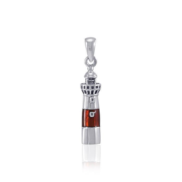 Atlantic City Lighthouse Silver Pendant TP3165