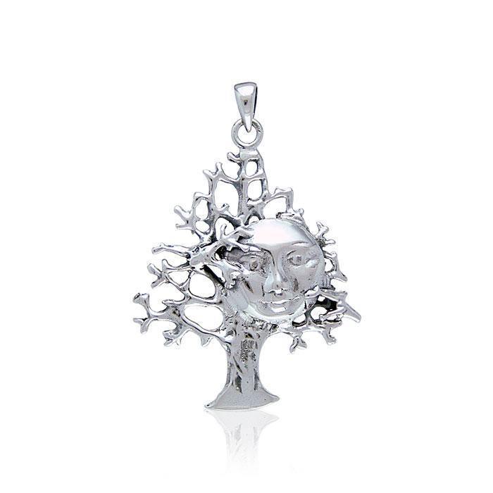 Full Moon Tree Pendant TP3227