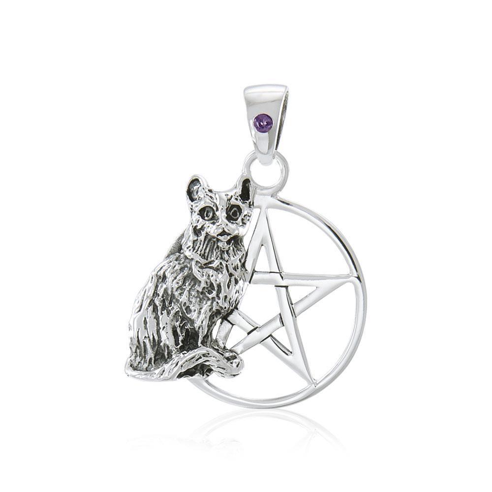 Silver Pentagram Pentacle Pendant TP3230