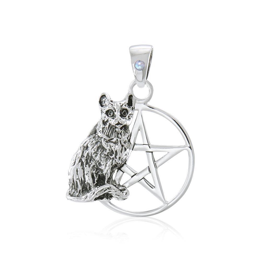 Silver Pentagram Pentacle Pendant TP3230