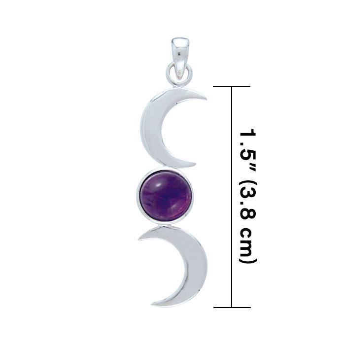Blue Moon Silver Pendant TP3238