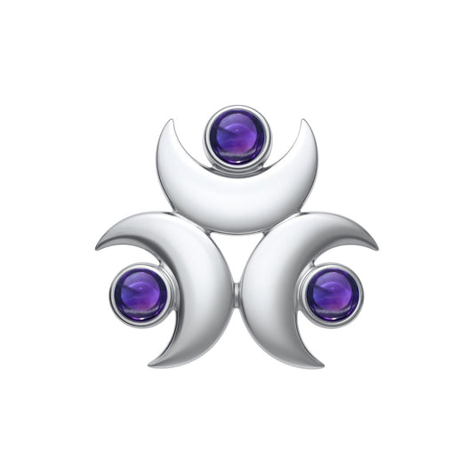 Blue Moon Sterling Silver Pendant TP3240