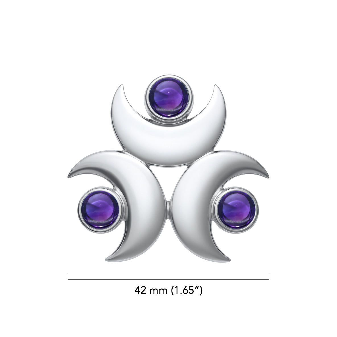 Blue Moon Sterling Silver Pendant TP3240