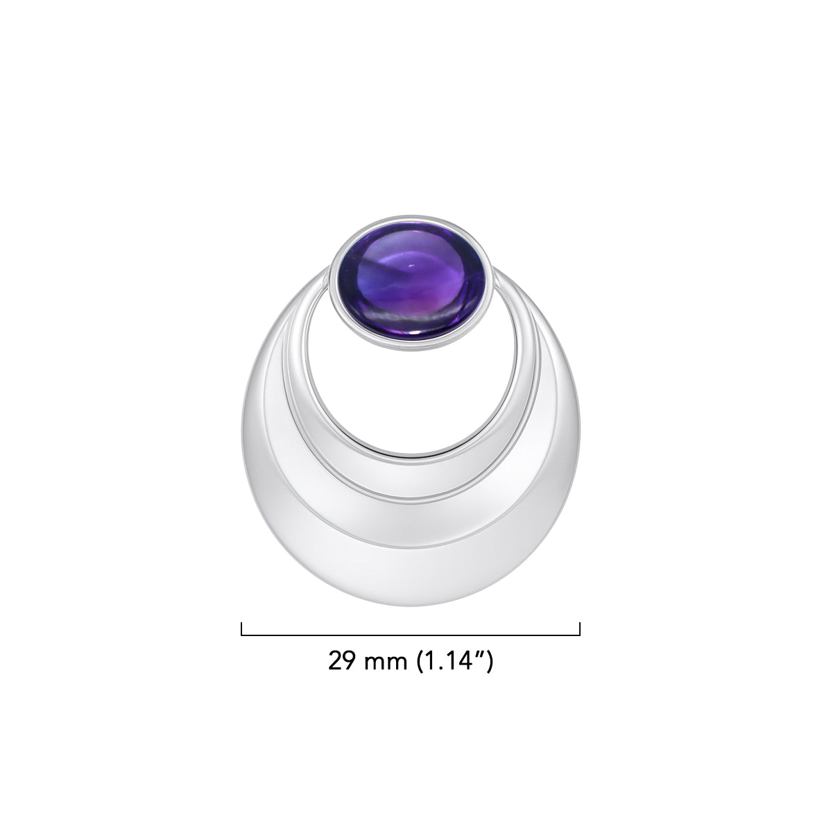 Blue Moon Silver Pendant TP3241