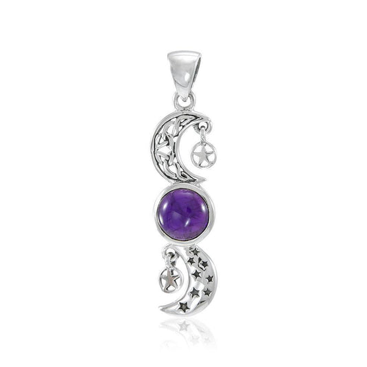 Blue Moon Silver Pendant TP3260