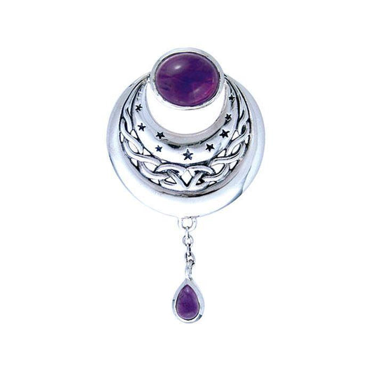 Blue Moon Silver Pendant TP3262